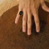 Cheap Scalpers Alhaja Cult Store | Anillo Onyx Celestina