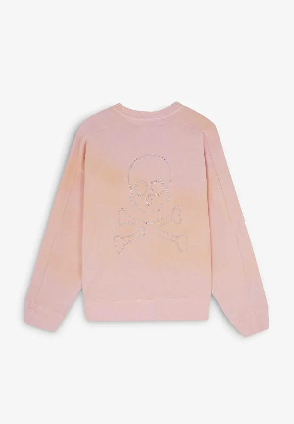 Hot Scalpers Back Skull Dyed Sweater