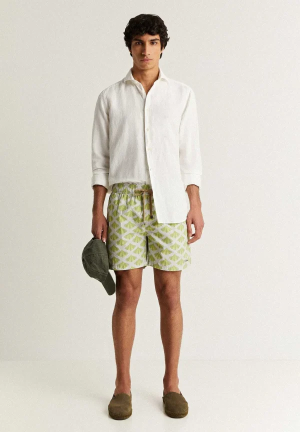 Fashion Scalpers Banador Estampado Hojas