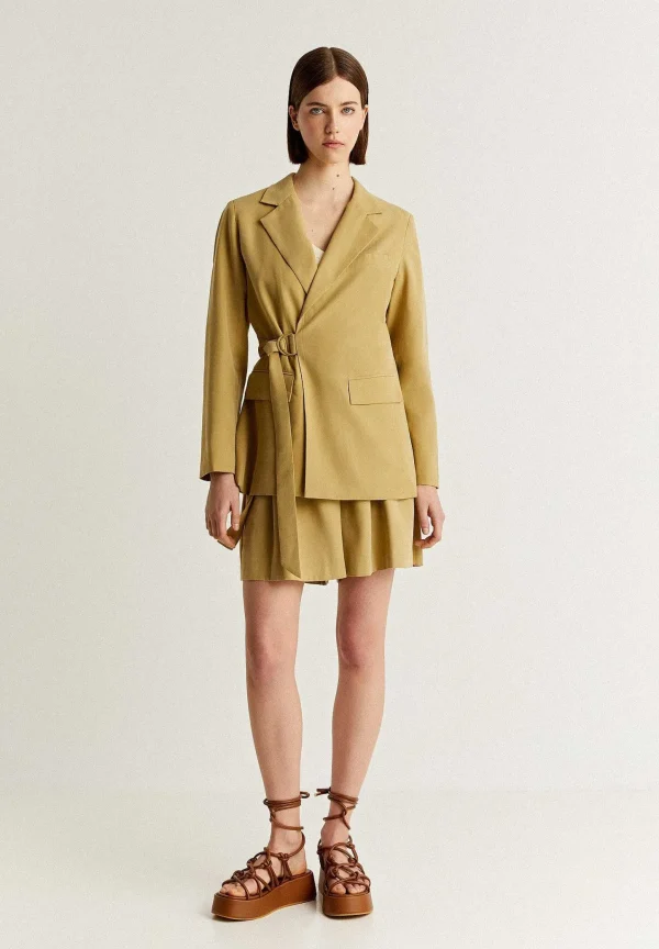 Best Sale Scalpers Bermudas Tencel Detalle Cinturon