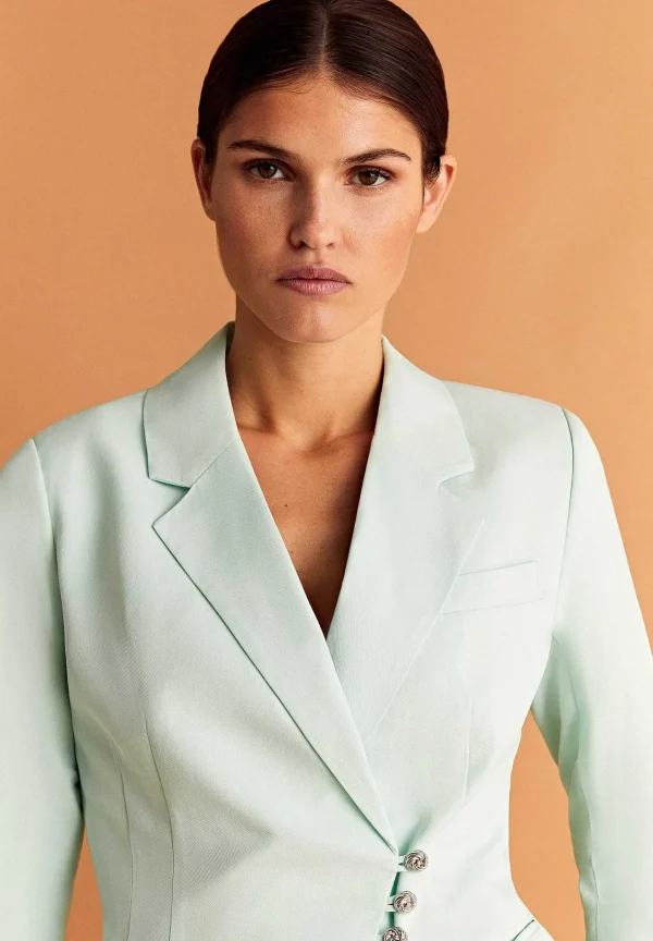 Flash Sale Scalpers Blazer Cruzada Detalle Cierre