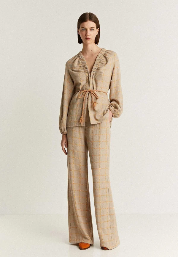Discount Scalpers Blazer Cuadros Detalle Cordon