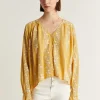 Flash Sale Scalpers Blusa Bordados Contraste
