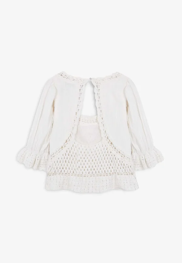 Store Scalpers Blusa Detalles Crochet