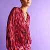 Sale Scalpers Blusa Estampada Lurex