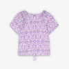 New Scalpers Blusa Ikat Frunce