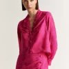 Best Scalpers Blusa Jacquard Zigzag
