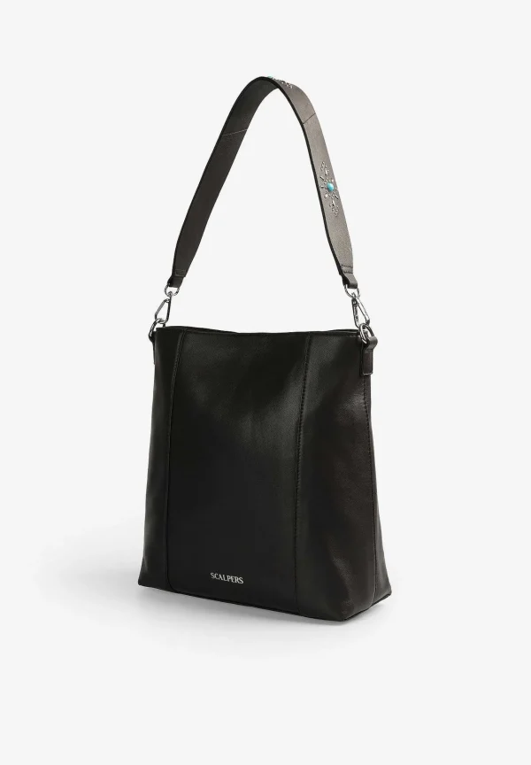 Discount Scalpers Bolso Hobo Piel Tachuelas