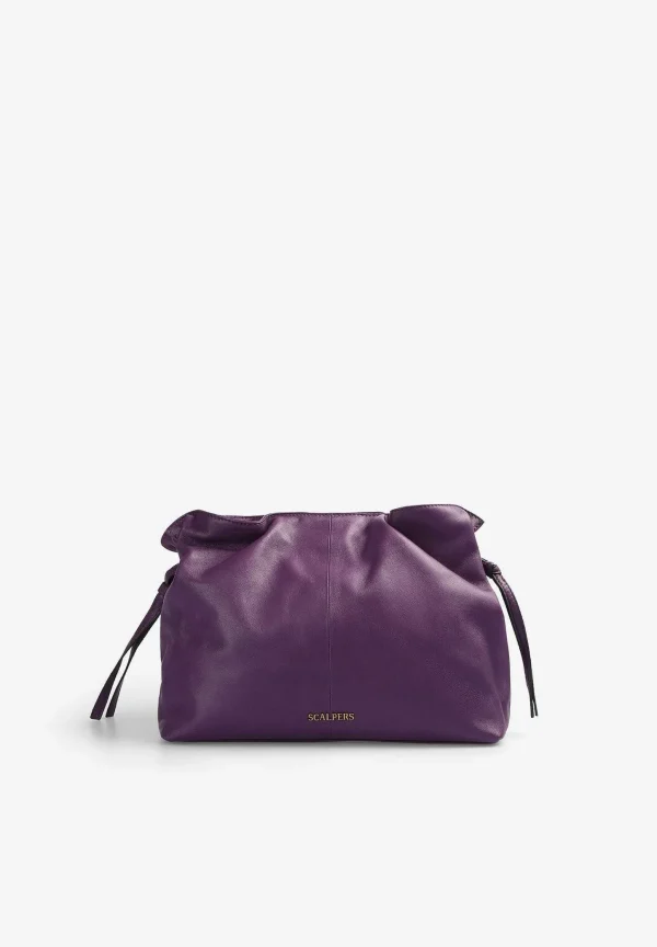 Flash Sale Scalpers Bolso Hombro Piel Detalles Frunces
