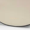 Fashion Scalpers Bolso Piel Media Luna Cristales