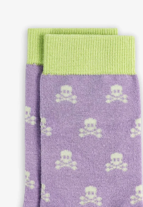 Cheap Scalpers Calcetines Calaveras All Over