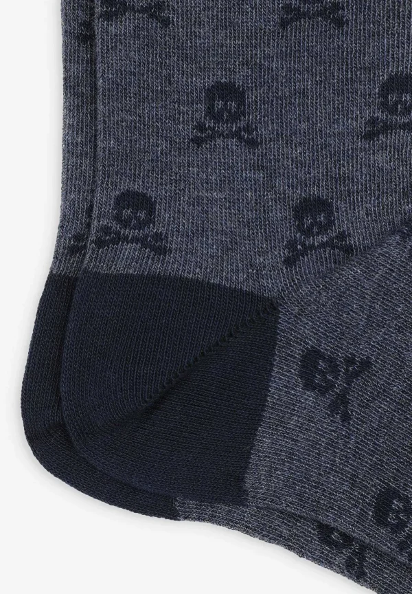 Fashion Scalpers Calcetines Print Calavera