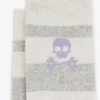 Cheap Scalpers Calcetines Rayas Calavera