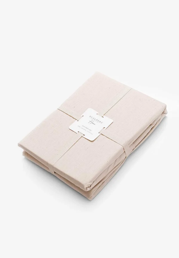 Hot Scalpers Cama 150 Cm | Sabana Y Almohadas Jaspeadas