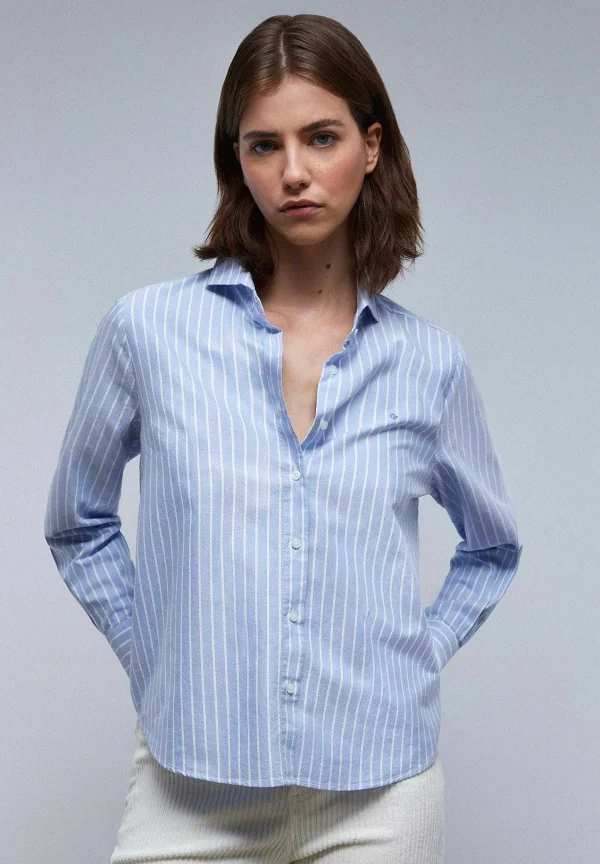 Fashion Scalpers Camisa Clasica Bordado Pecho
