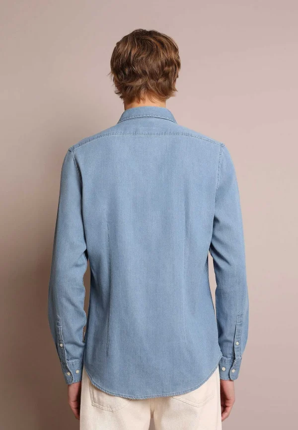 Cheap Scalpers Camisa Denim Basica