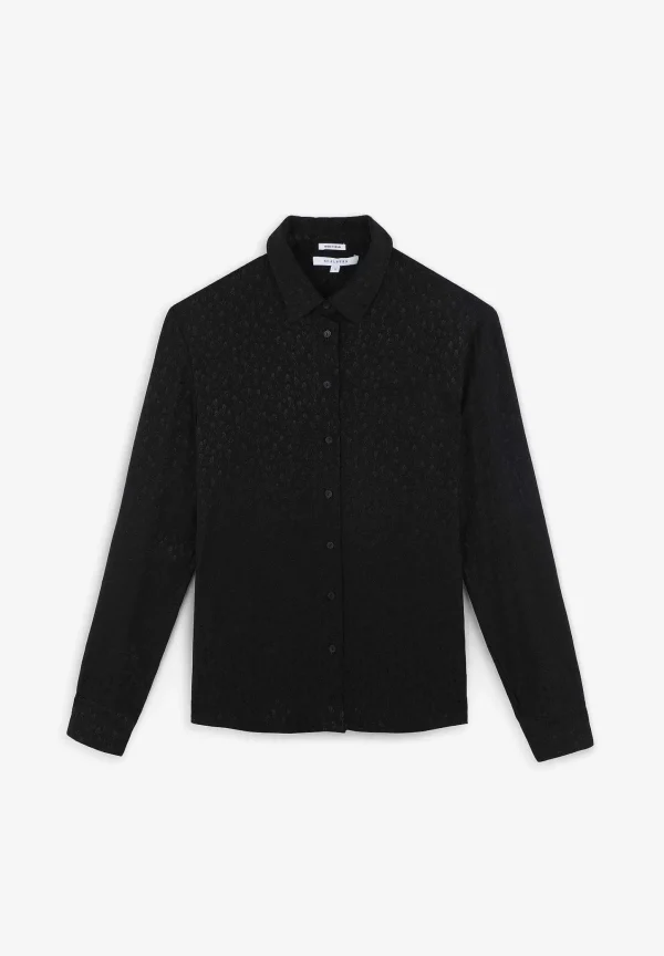 New Scalpers Camisa Jacquard Calaveras Estrellas