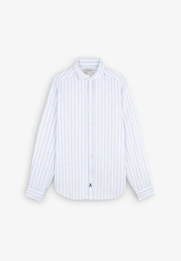 Fashion Scalpers Camisa Lino Rayas