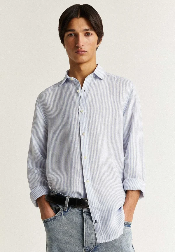 Discount Scalpers Camisa Lino Rayas