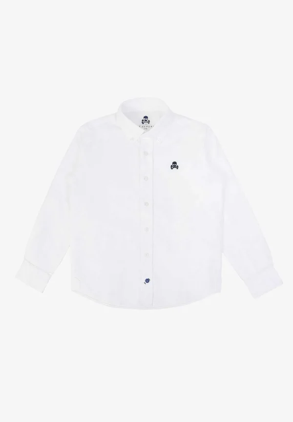 Hot Scalpers Camisa Oxford Cuello Botones