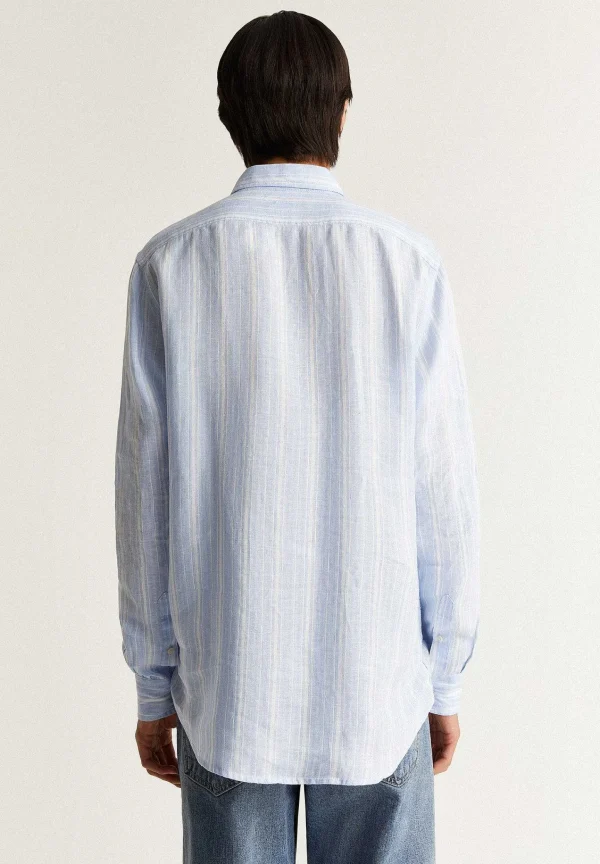 Cheap Scalpers Camisa Premium Lino Rayas Slim