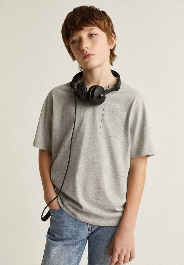 Outlet Scalpers Camiseta Bolsillo Pecho
