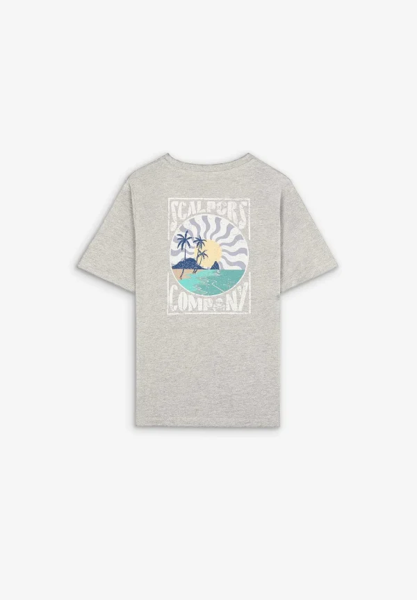 Outlet Scalpers Camiseta Bolsillo Pecho
