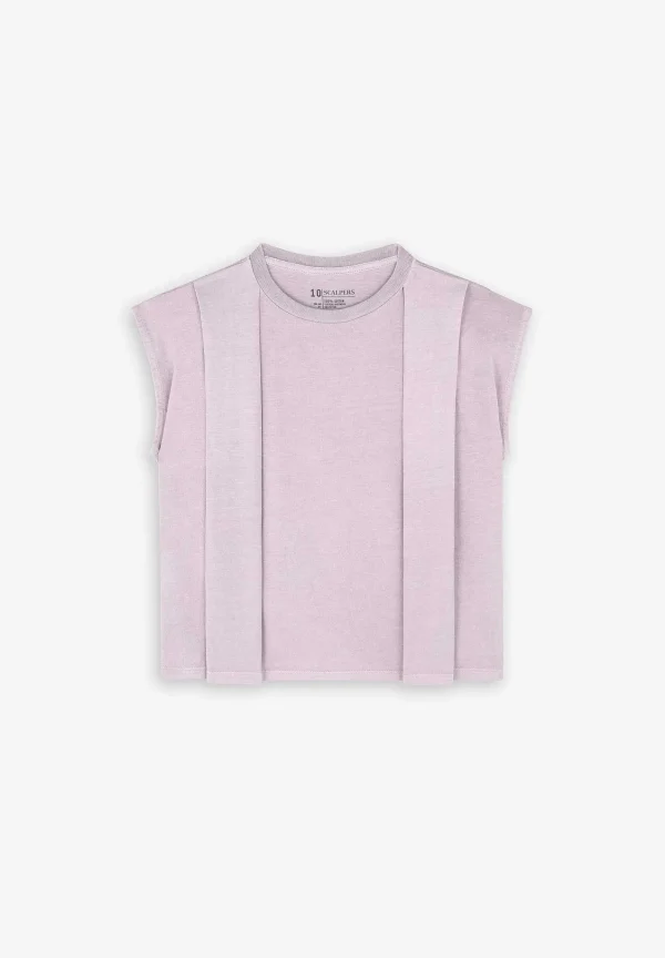 Best Sale Scalpers Camiseta Detalle Pliegues