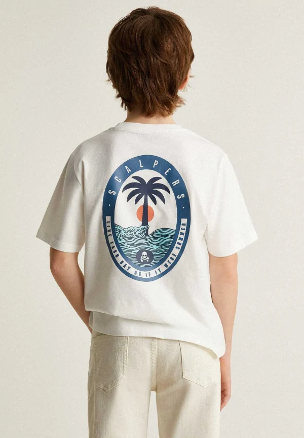 Clearance Scalpers Camiseta Detalle Print High Density