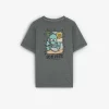 Best Sale Scalpers Camiseta Print Efecto Desgastado