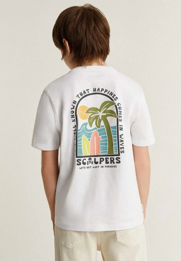 Best Sale Scalpers Camiseta Print Trasero