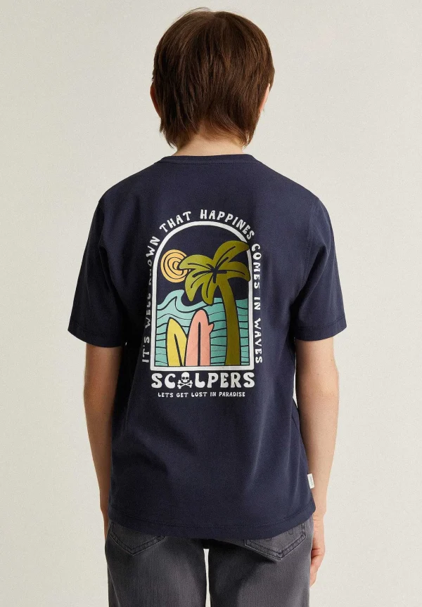 Best Scalpers Camiseta Print Trasero