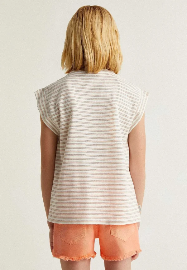 Outlet Scalpers Camiseta Rayas Lurex