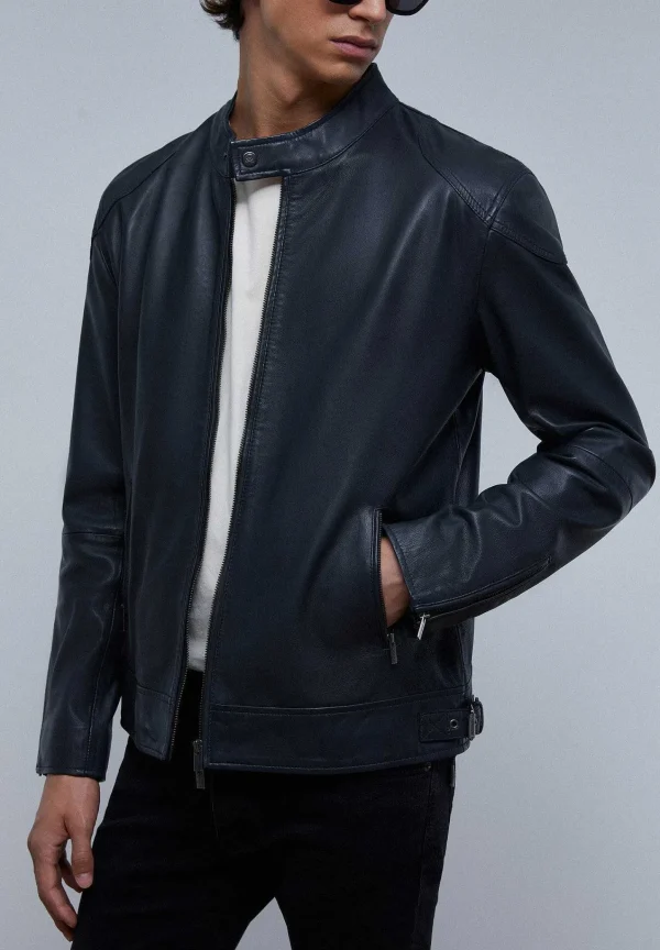 Cheap Scalpers Chaqueta Biker Piel