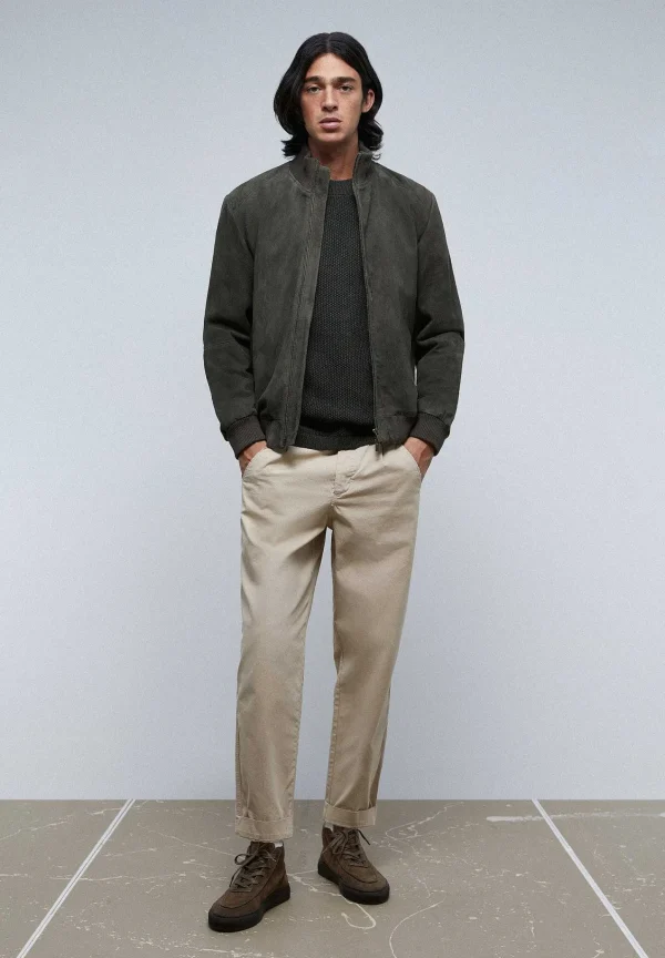 Clearance Scalpers Chaqueta Bomber Piel