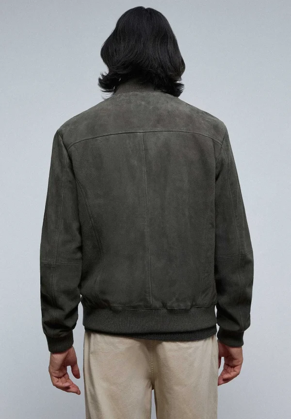 Clearance Scalpers Chaqueta Bomber Piel