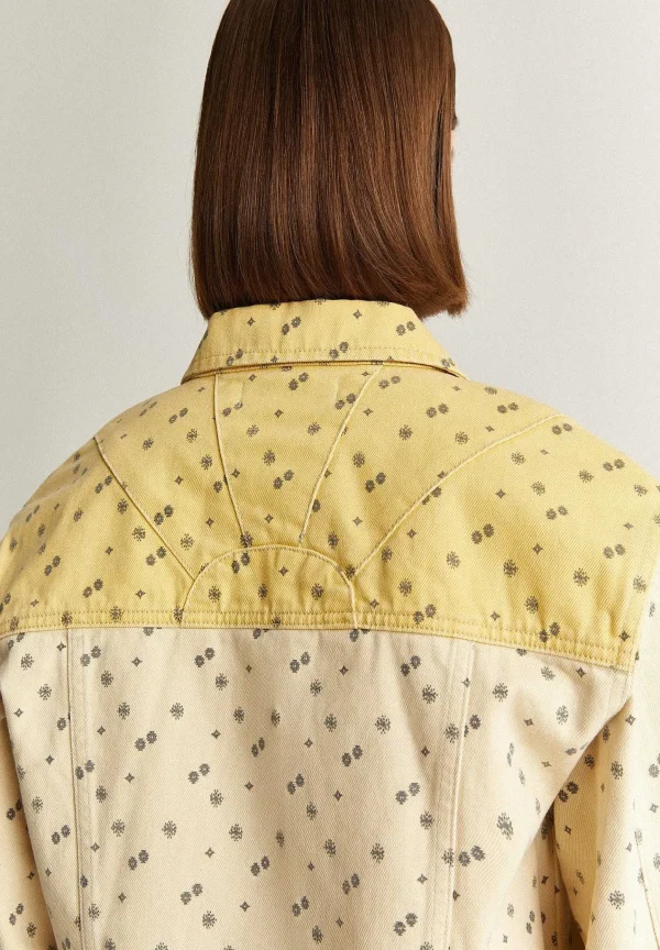 Outlet Scalpers Chaqueta Denim Motivos Etnicos