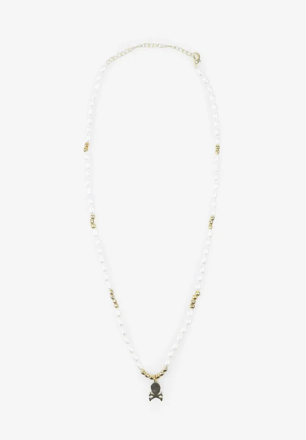 Clearance Scalpers Collar Abalorios Calavera