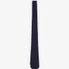 Hot Scalpers Corbata Seda 7 Pliegues Lisa