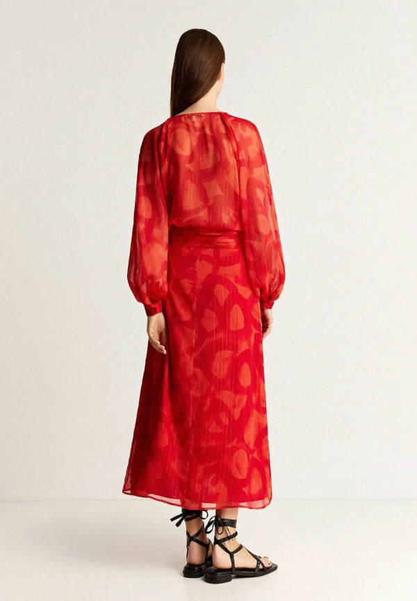 Best Sale Scalpers Falda Fluida Abertura Lurex