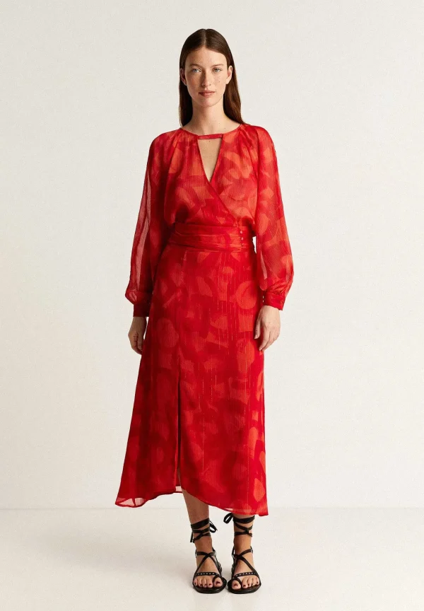 Best Sale Scalpers Falda Fluida Abertura Lurex