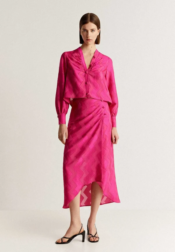 Shop Scalpers Falda Jacquard Zigzag