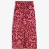 Discount Scalpers Falda Midi Animal Print Lurex