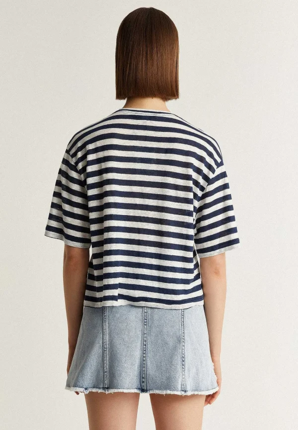 Outlet Scalpers Falda Mini Denim Lavada