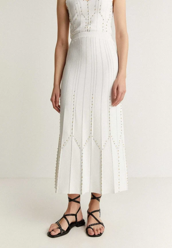 Shop Scalpers Falda Punto Midi Tachuelas