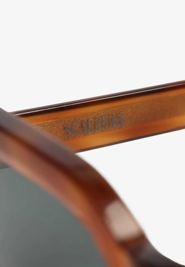 Outlet Scalpers Gafas Sol Cuadradas Pasta Efecto Carey