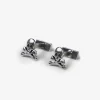 Clearance Scalpers Gemelos Calaveras Plateados