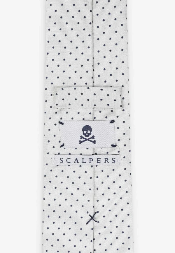 New Scalpers Jacquard Dots Tie