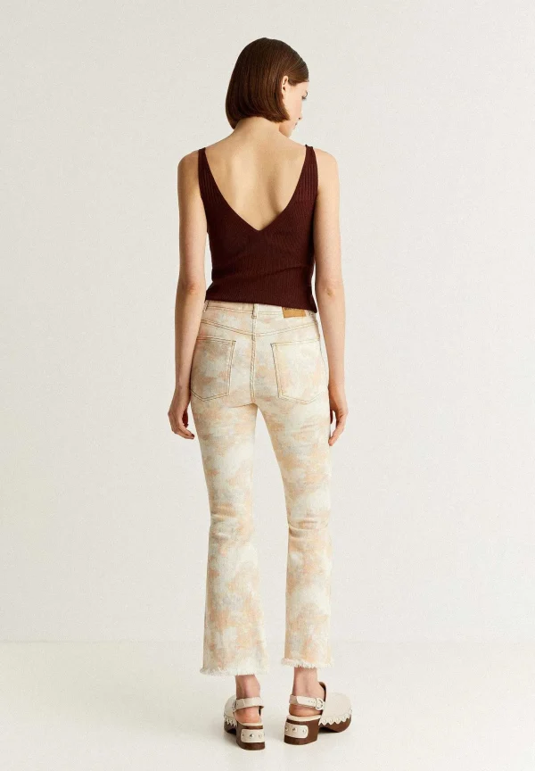 Best Scalpers Jeans Ankle Flare Tie Dye