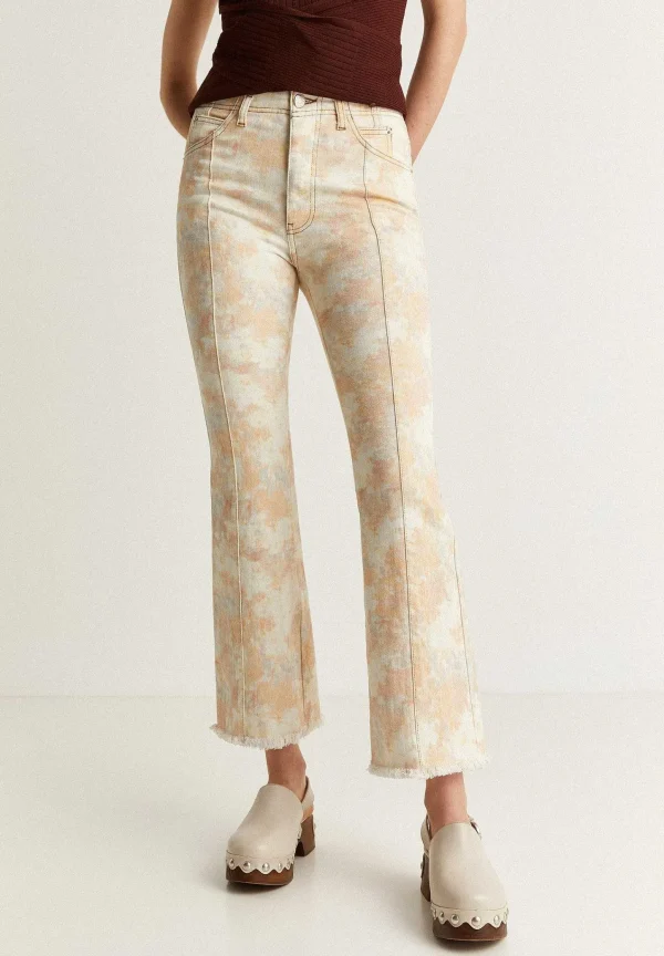 Best Scalpers Jeans Ankle Flare Tie Dye